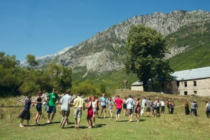 A training of Czech dances