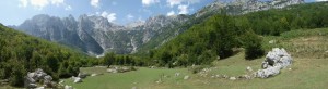 Mountains near Vranë.                          